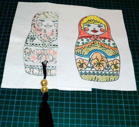 Matreshka Bookmarks and Ornaments image 5